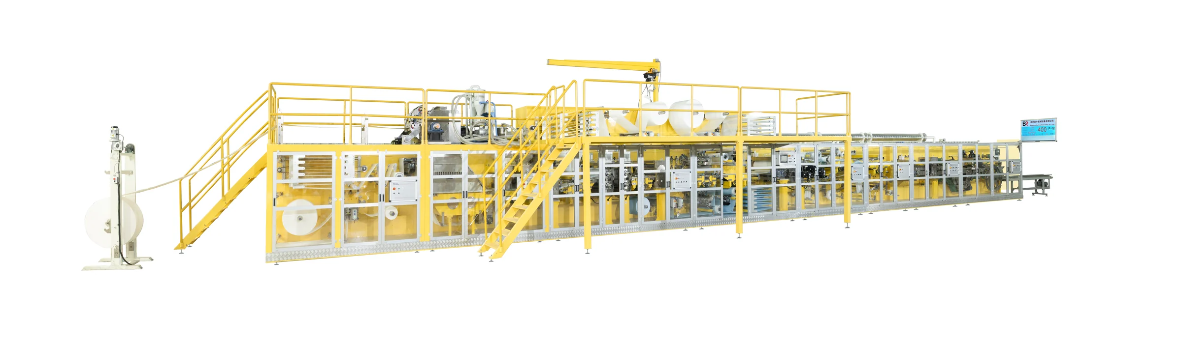 Underpad production machinery